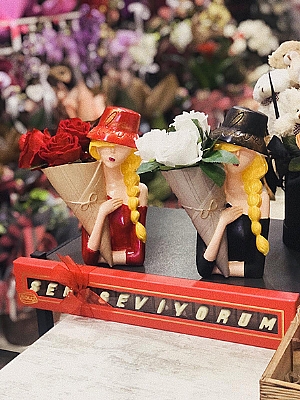 Bir Demet Gl ve ikolata